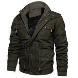 Mountainskin Men's Winter Fleece Jackets Warm Hooded Coat Thermal Thick Outerwear Male Military Jacket Mens Brand Clothing SA600