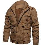 Mountainskin Men's Winter Fleece Jackets Warm Hooded Coat Thermal Thick Outerwear Male Military Jacket Mens Brand Clothing SA600