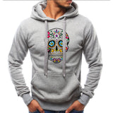 Men Simple Pullover Print Hoodie