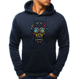 Men Simple Pullover Print Hoodie