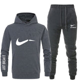 New 2018 Brand Tracksuit men thermal underwear Men Sportswear Sets Fleece Thick hoodie+Pants Sporting Suit Malechandal hombre