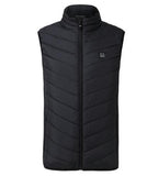 New Men Women Electric Heated Vest Heating Waistcoat