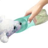 Compact Size 350ML/550ML Pets Dogs Feeding Water Bottle Leakproof Outdoor Travel Dog Pets Drinking Water Bottle Tool new