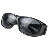 Hot HD Night Vision Unisex Driving Sunglasses Protect Nice Over Wrap Around Glasses