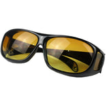 Hot HD Night Vision Unisex Driving Sunglasses Protect Nice Over Wrap Around Glasses