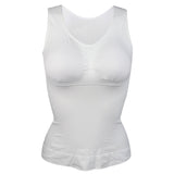 Hot Shaper Slim Up Lift Plus Size Bra Cami Tank Top Women Body Removable Underwear Slimming Vest Corset Shapewear