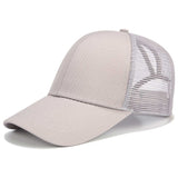 fashion women men ponytail baseball cap