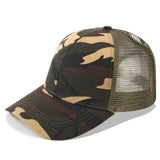 fashion women men ponytail baseball cap