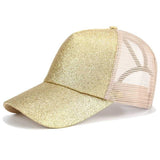 fashion women men ponytail baseball cap
