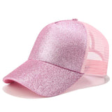 fashion women men ponytail baseball cap