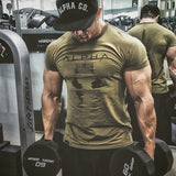 Gyms Tight Cotton Fitness T-shirt