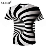 Summer Style Print Short sleeved T shirt