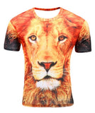 Summer Style Print Short sleeved T shirt