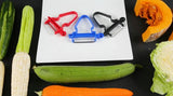 3pcs Magic Trio Peeler Set Shredder, Slicer, Peeler Julienne Cutter for Vegetable, Fruit, Potato, Cheese, Onion - Trio Peelers