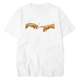 Funny Print Hip Hop Cotton Streetwear Casual TShirt