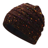 Ponytail Beanie Hat Winter Skullies Beanies Warm Caps Female Knitted Stylish Hats For Ladies Fashion