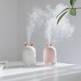Creative mini cute deer humidifier mini humidifier USB fog humidifier desktop mute deer humidifier