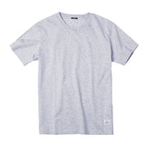 Solid Color Casual Basics O-neck T shirt