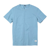 Solid Color Casual Basics O-neck T shirt