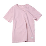 Solid Color Casual Basics O-neck T shirt