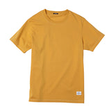 Solid Color Casual Basics O-neck T shirt