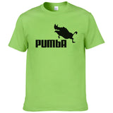 Pumba men casual short sleeves cotton T-shirt