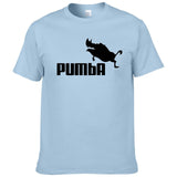 Pumba men casual short sleeves cotton T-shirt
