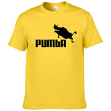 Pumba men casual short sleeves cotton T-shirt