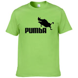 Pumba men casual short sleeves cotton T-shirt