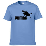 Pumba men casual short sleeves cotton T-shirt