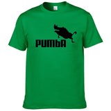 Pumba men casual short sleeves cotton T-shirt