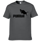 Pumba men casual short sleeves cotton T-shirt