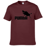 Pumba men casual short sleeves cotton T-shirt