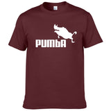 Pumba men casual short sleeves cotton T-shirt