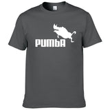 Pumba men casual short sleeves cotton T-shirt