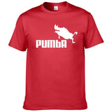 Pumba men casual short sleeves cotton T-shirt