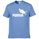 Pumba men casual short sleeves cotton T-shirt