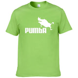 Pumba men casual short sleeves cotton T-shirt