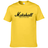 Marshall short sleeves tee hip hop street wear T-shirt