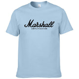 Marshall short sleeves tee hip hop street wear T-shirt