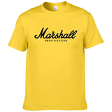 Marshall short sleeves tee hip hop street wear T-shirt