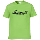 Marshall short sleeves tee hip hop street wear T-shirt