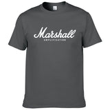 Marshall short sleeves tee hip hop street wear T-shirt