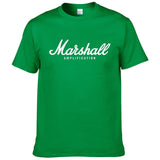 Marshall short sleeves tee hip hop street wear T-shirt