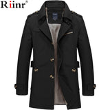 Riinr 2019 Brand New Arrival Male Jacket Casual Jackets Coat Men Casual Fit Overcoat Jacket Outerwear  Coats Plus Size M- 5XL