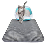 Folding Cat Litter Trapper Mat Waterproof Honeycomb Sifting Pad Protect Floor Carpet Eco-friendly EVA Foam Trash Pad