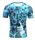 3d Whirlpool Print Funny Summer Top Hip Hop Street wear T-Shirt