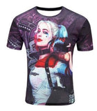 3d Whirlpool Print Funny Summer Top Hip Hop Street wear T-Shirt