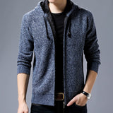 2019 New Fashion Brand-Clothing Jacket Men Casual Mens Solid Color Autumn Jacket Mens Coats Casual hooded Jackets For Men Zipper