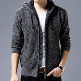 2019 New Fashion Brand-Clothing Jacket Men Casual Mens Solid Color Autumn Jacket Mens Coats Casual hooded Jackets For Men Zipper